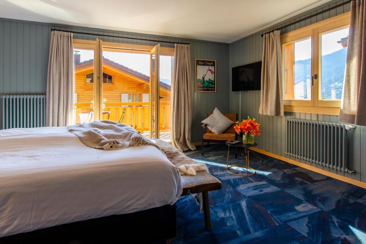 Shed Hotel Verbier Eksteriør bilde