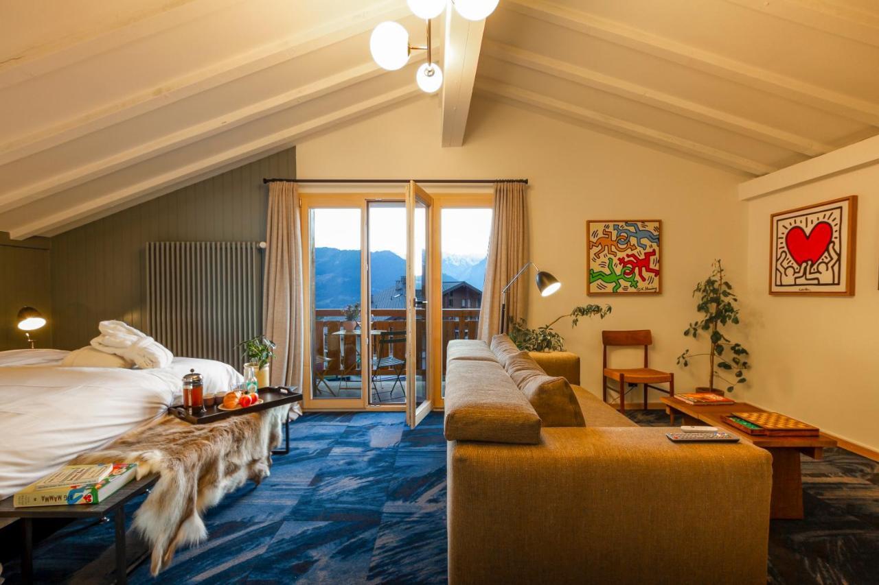 Shed Hotel Verbier Eksteriør bilde