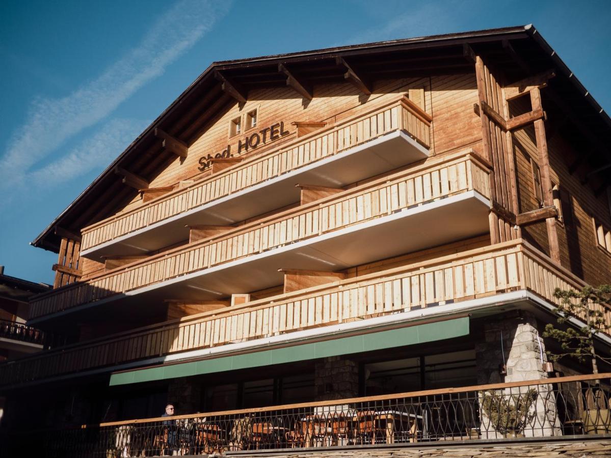 Shed Hotel Verbier Eksteriør bilde